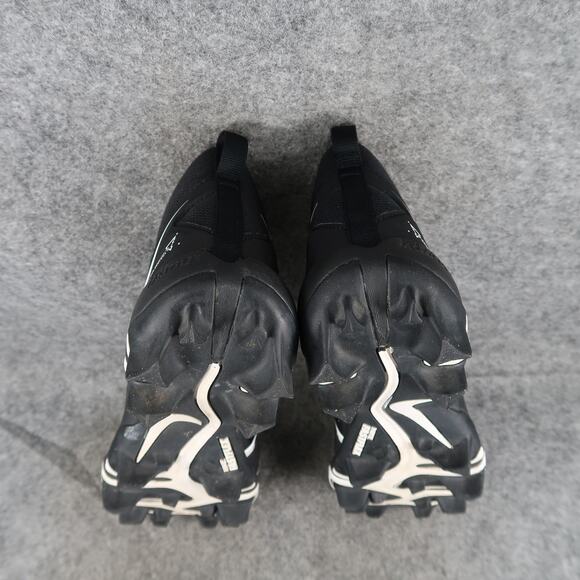 Nike Shoes Youth 6Y Football Cleats Alpha Menace 3 Shark Black White Lace Up - Picture 11 of 14